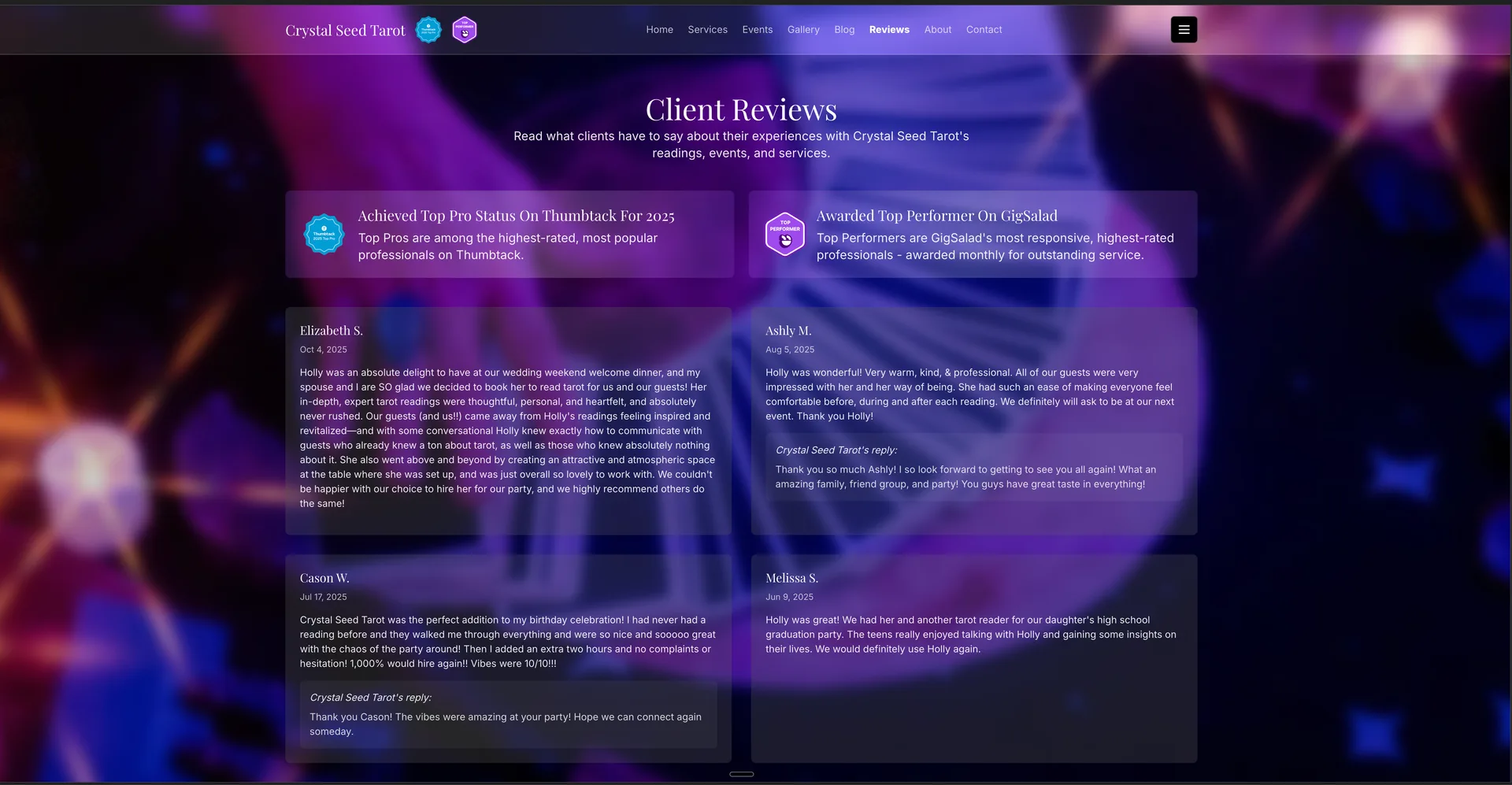 Crystal Seed Tarot - reviews